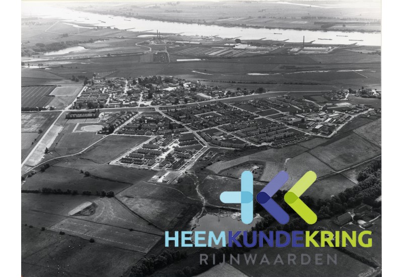 1972 Luchtfoto Lobith Coll HKR